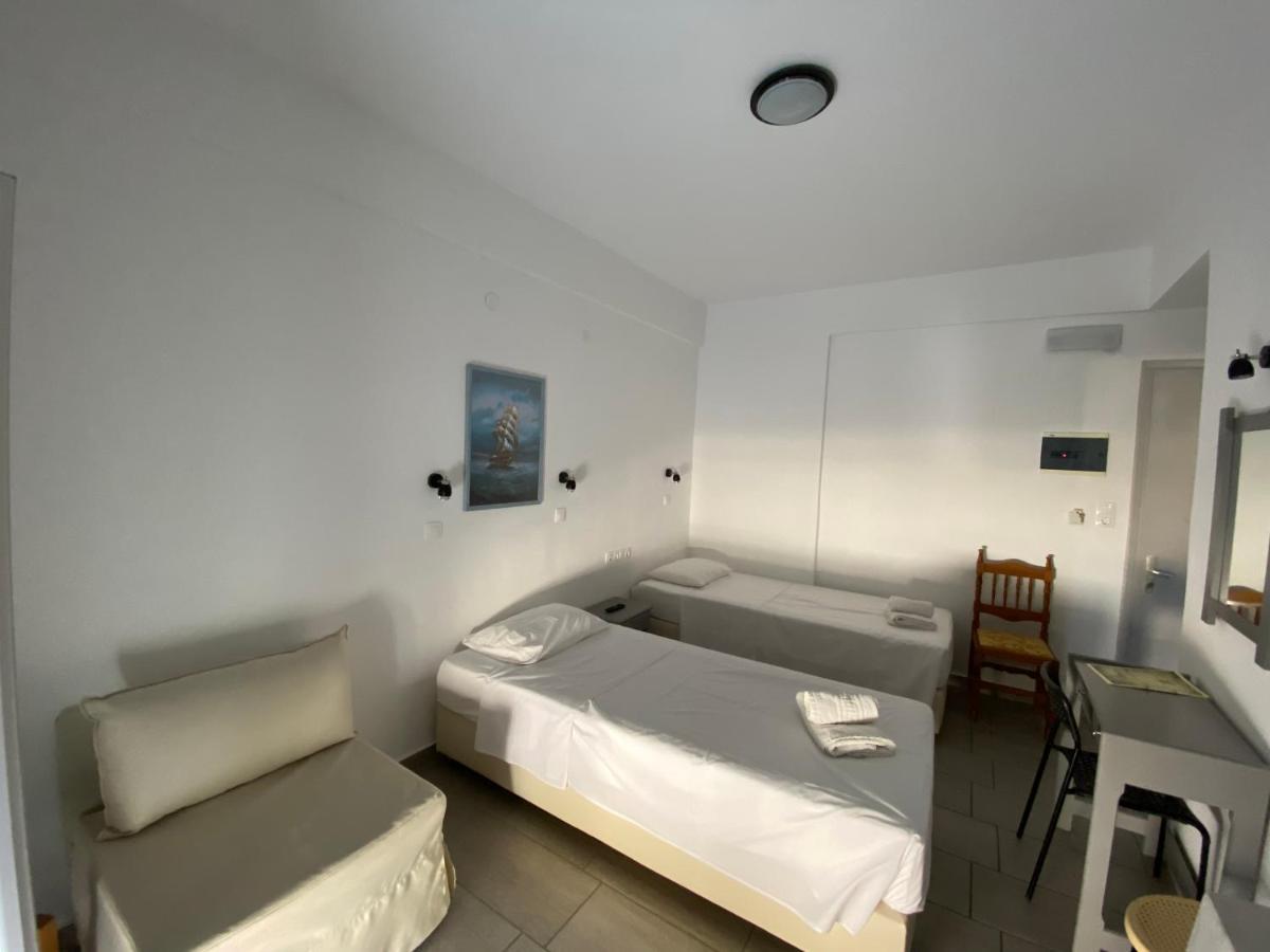 Deep Blue Rooms & Apartments Mylopotas Bagian luar foto