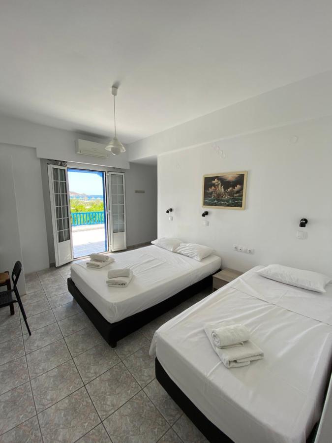 Deep Blue Rooms & Apartments Mylopotas Bagian luar foto