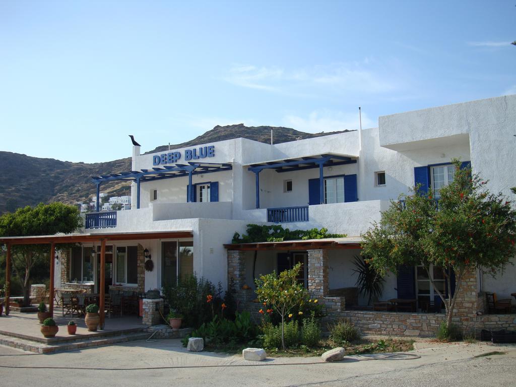 Deep Blue Rooms & Apartments Mylopotas Bagian luar foto